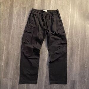 PacSun black baggy canvas pants